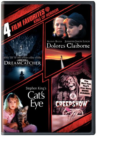 4 Film Favorites: Stephen King Collection - Horror Movie DVD Set for Halloween Nights & Thriller Fans
