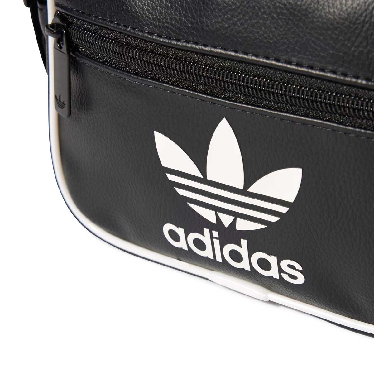 Adicolour Classic Mini Airliner Bag - Black Crossbody Purse for Women | Travel, Gym & Everyday Use | Lightweight Durable Shoulder Bag