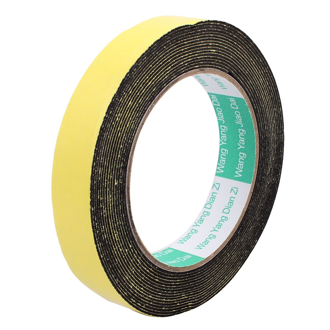 IIVVERR 30mm x 1mm EVA Foam Tape - Single Side Adhesive Sponge Strip - 5 Meter Length (16.4 ft) - Perfect for DIY Crafts, Home Repairs & Office Organization