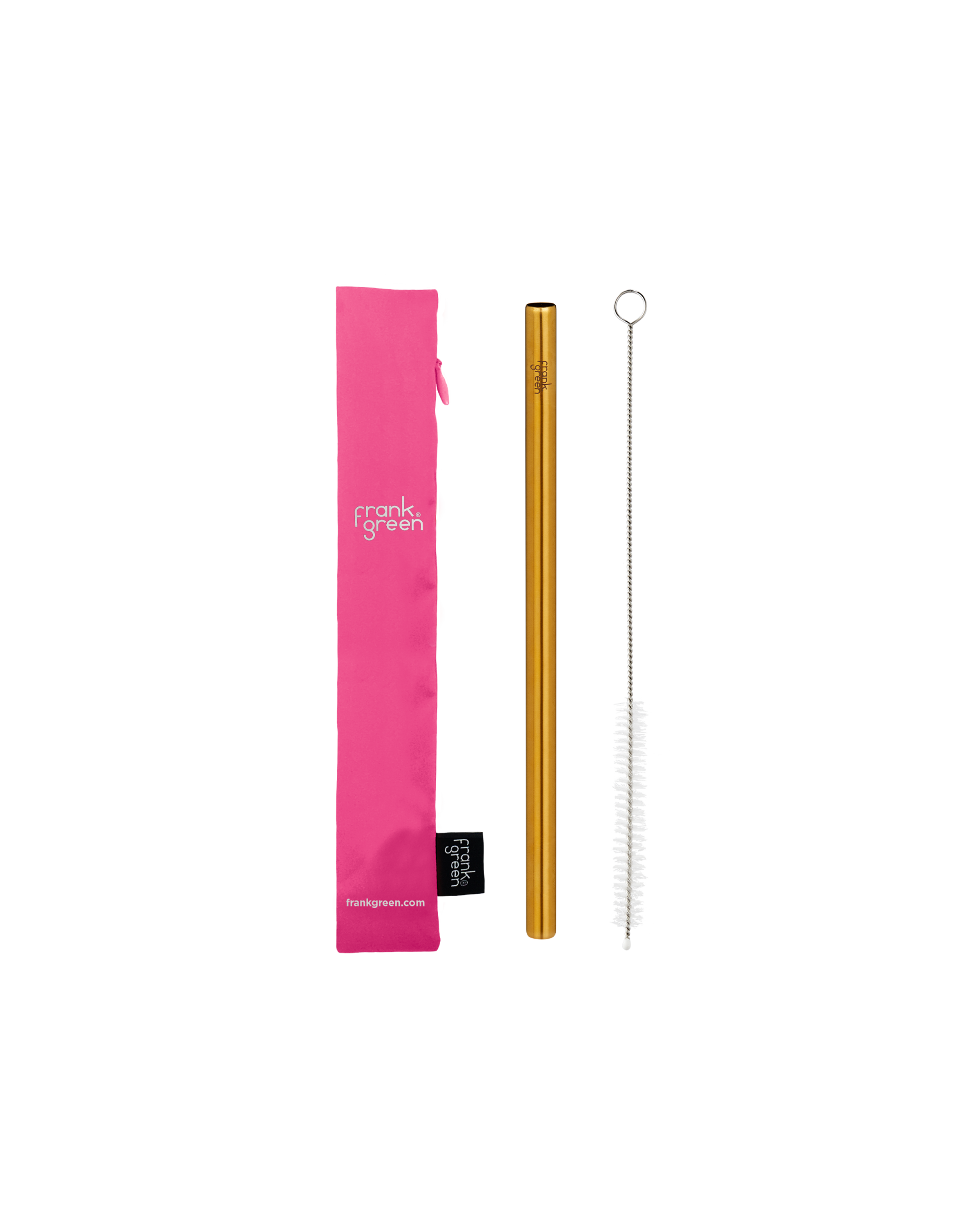 Eco-Friendly Jumbo Reusable Straws Pack - 12