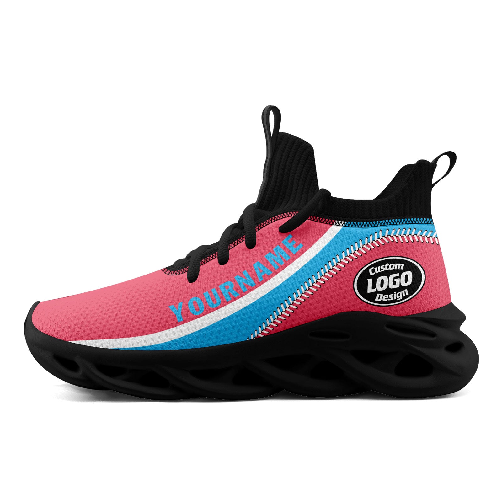 Custom Maxsoul Personalized Sneakers for Men & Women - Breathable Comfortable Running Shoes FN030A D028014 - Perfect for Gym, Workout & Casual Wear