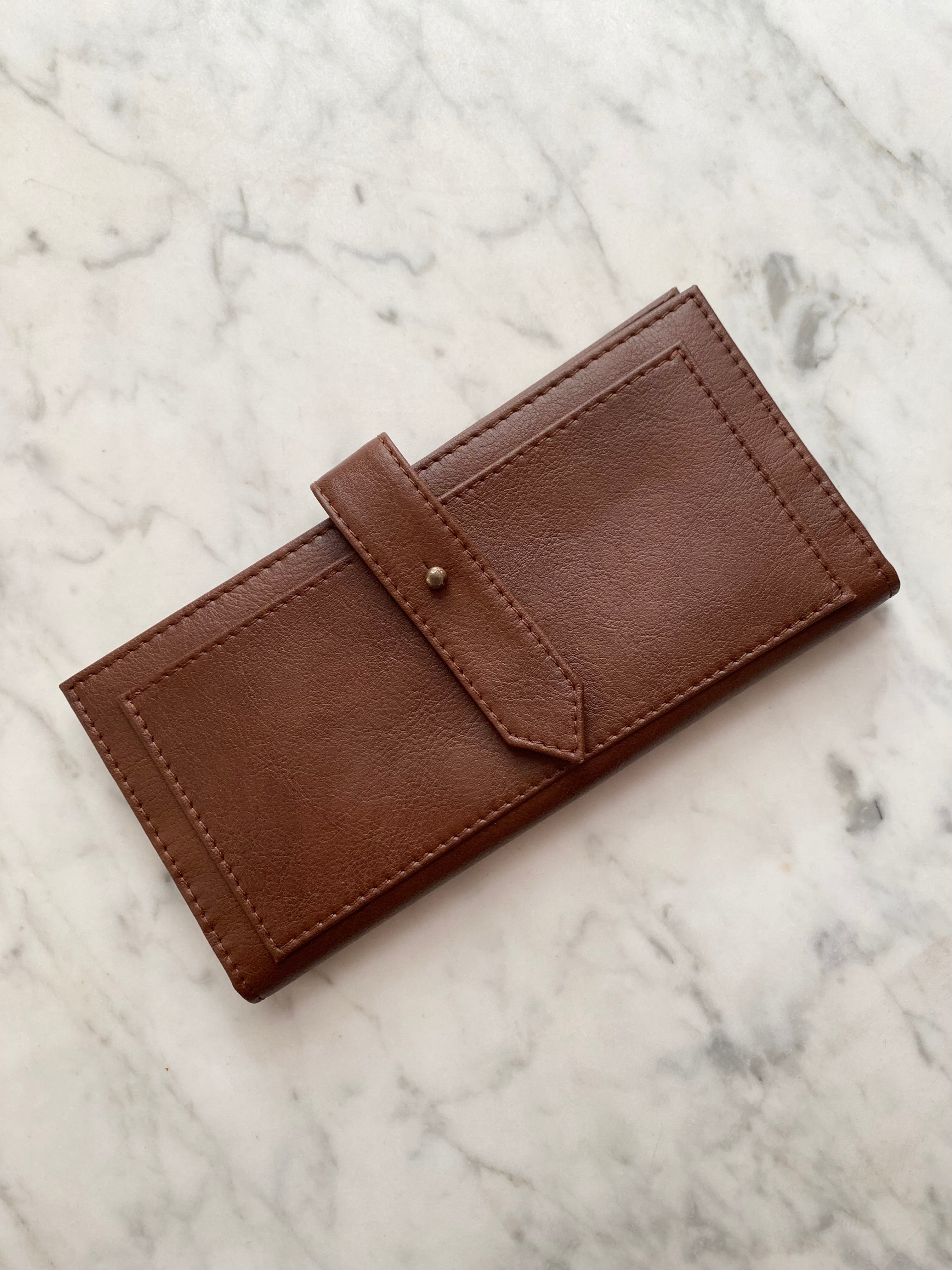 Novacas Genuine Leather Marisol Wallet in Tan - Stylish & Durable Women's Wallet for Everyday Use, Travel & Gift Giving