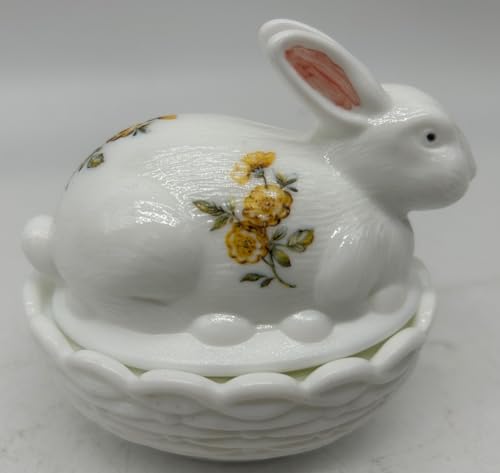 Milk w/Gold Floral