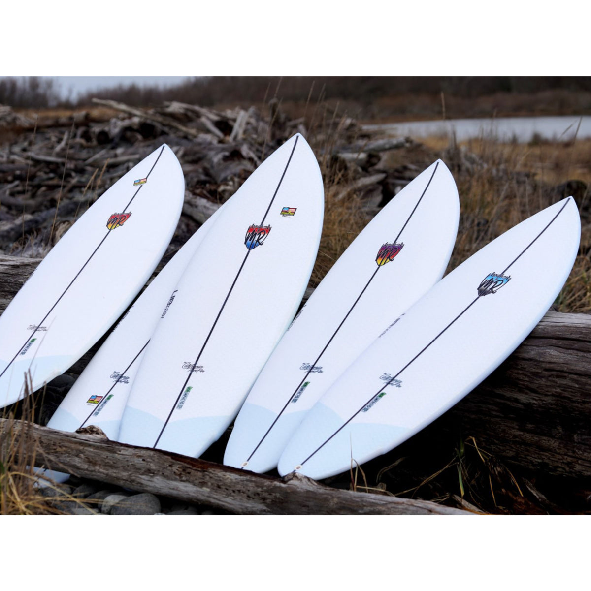 Libtech MR x Mayhem California Pin 5'9 Surfboard - FCSII Compatible Performance Shortboard for All Wave Conditions | Perfect for Beach Breaks, Point Breaks and Everyday Surfing