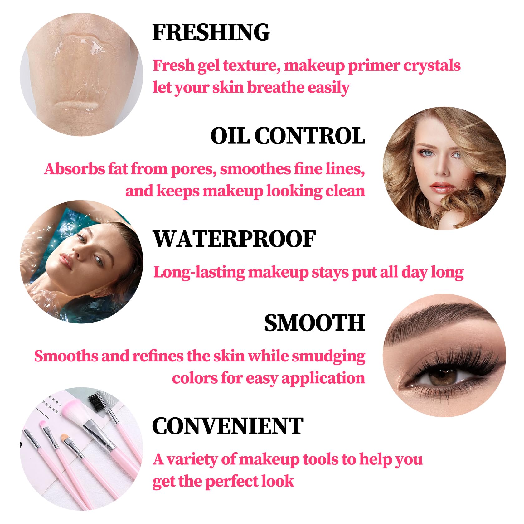 All-in-One Makeup Kit for Women - 14 Piece Cosmetic Gift Set with Eyeshadow Palette, Blush, Loose Powder, BB Cream, Primer, Eyebrow Pencil, Mascara, Eyeliner, Lipstick, Lip Oil, Makeup Sponge & Brush | Perfect for Travel, Bridal Makeup & Everyday Beauty Essentials