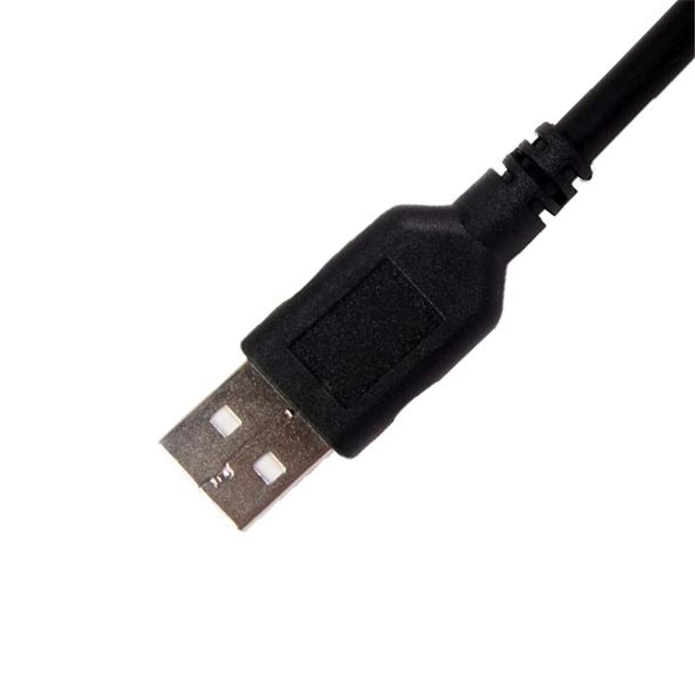 10-Pack 6ft USB Cable for Datalogic Barcode Scanner - Compatible with D100, GD4130, QD2130, GD4430, QW2120, QD2100 Models - Fast Charging & Data Sync for Retail, Warehouse & Inventory Management