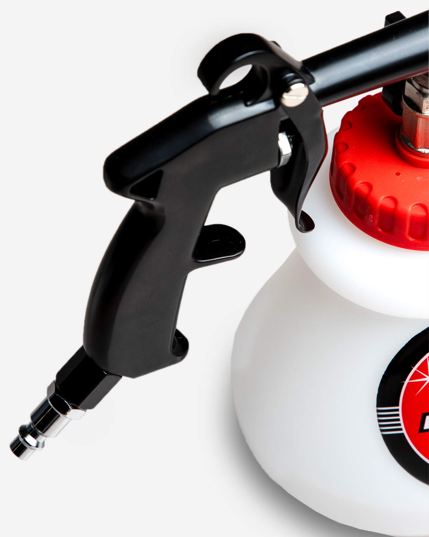 Adam's Interior Cleaning Gun Kit - High-Pressure Car Detailing Tool for Deep Cleaning with Compressed Air & Cleaning Solutions - Perfect for Car Seats, Leather, Floor Mats, Carpets & Upholstery - Ideal for Auto Detailing, Home & Office Furniture Cleaning
