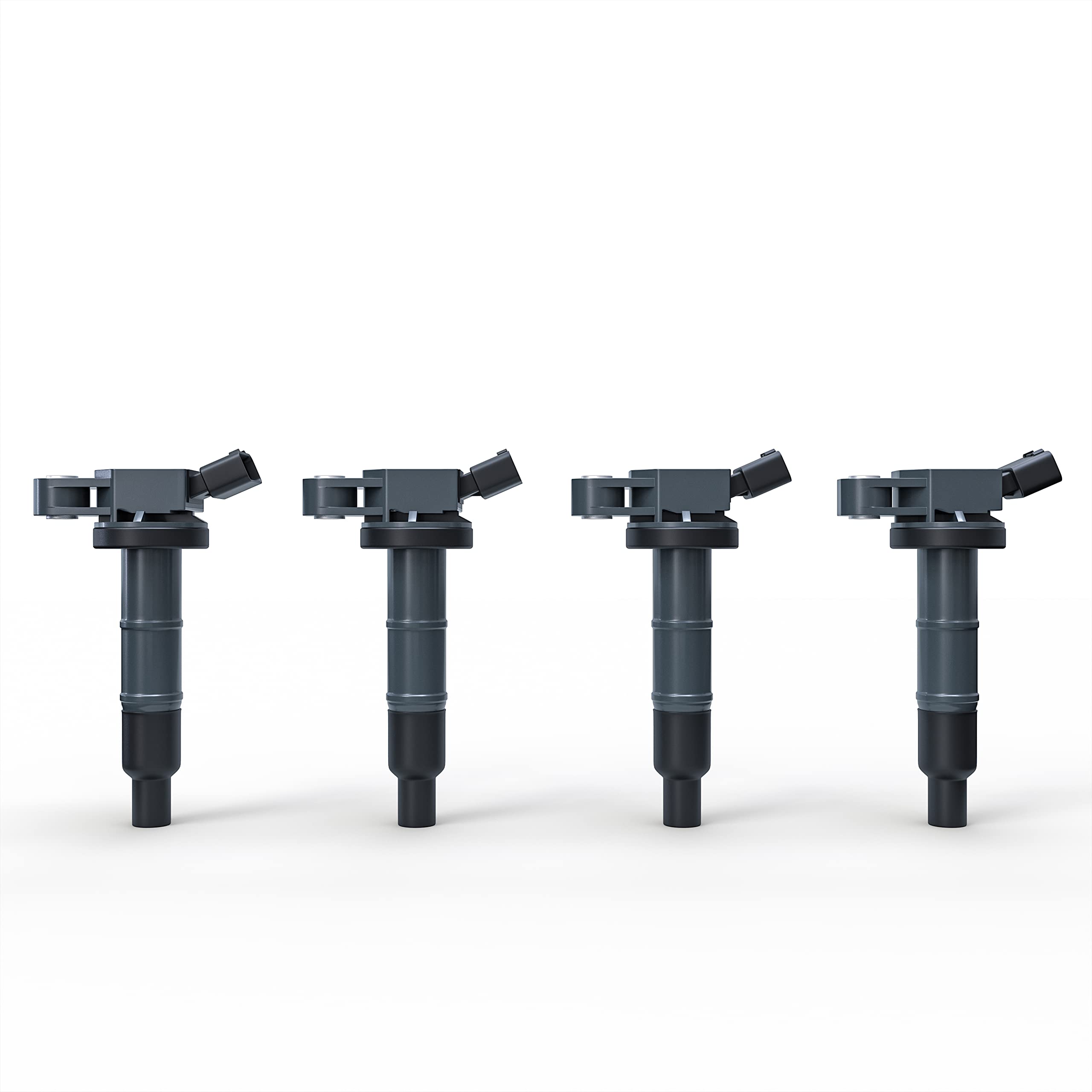 High-Performance Ignition Coil Pack Set of 4 - Compatible with Toyota, Scion & Lexus (2001-2012) - Fits Camry, Corolla, Solara, tC, xB, HS250h - Replaces 90919-02244, UF333 - Perfect for 2.0L & 2.4L Engine Tune-Ups & Performance Upgrades