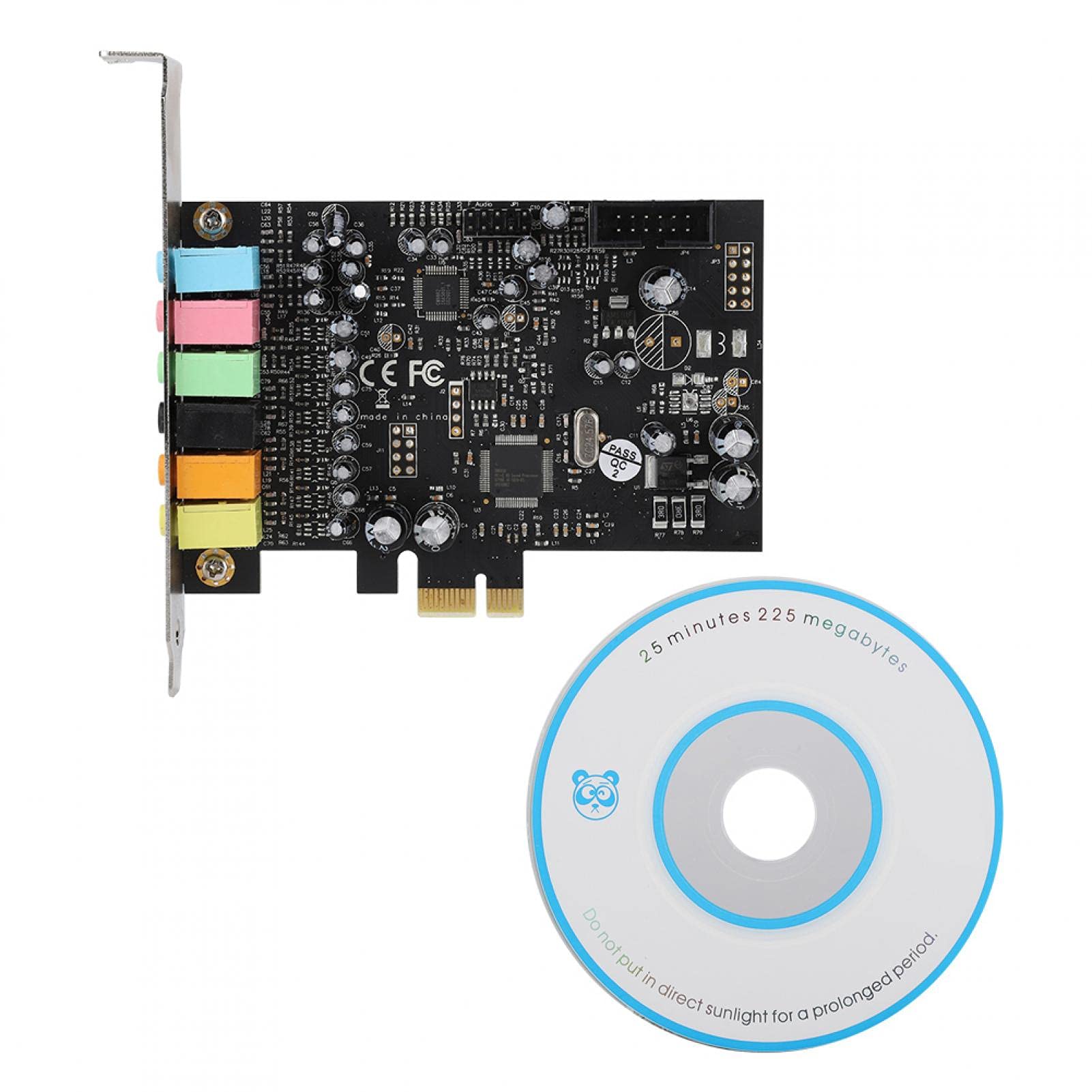 High Performance PCI-E 7.1 HiFi Sound Card for PC Desktop - Premium Audio Upgrade for Gaming, Music Production & Home Theater Systems