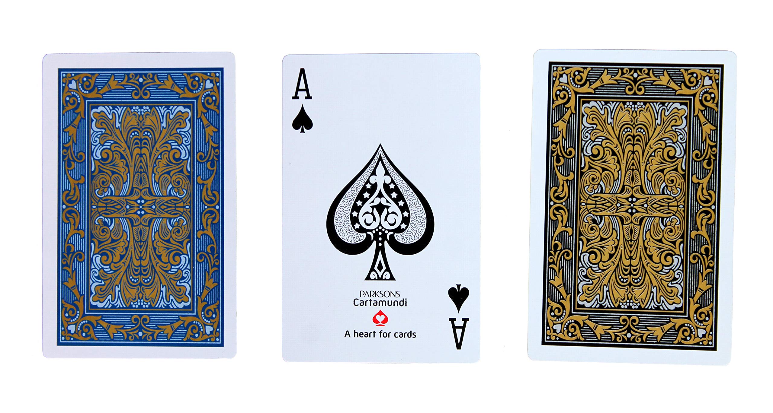 Premium Plastic Coated Playing Cards - Bridge Size (Set of 3) | Durable & Waterproof for Poker, Rummy, Blackjack & Casino Games | Perfect for Parties, Family Gatherings & Card Game Nights