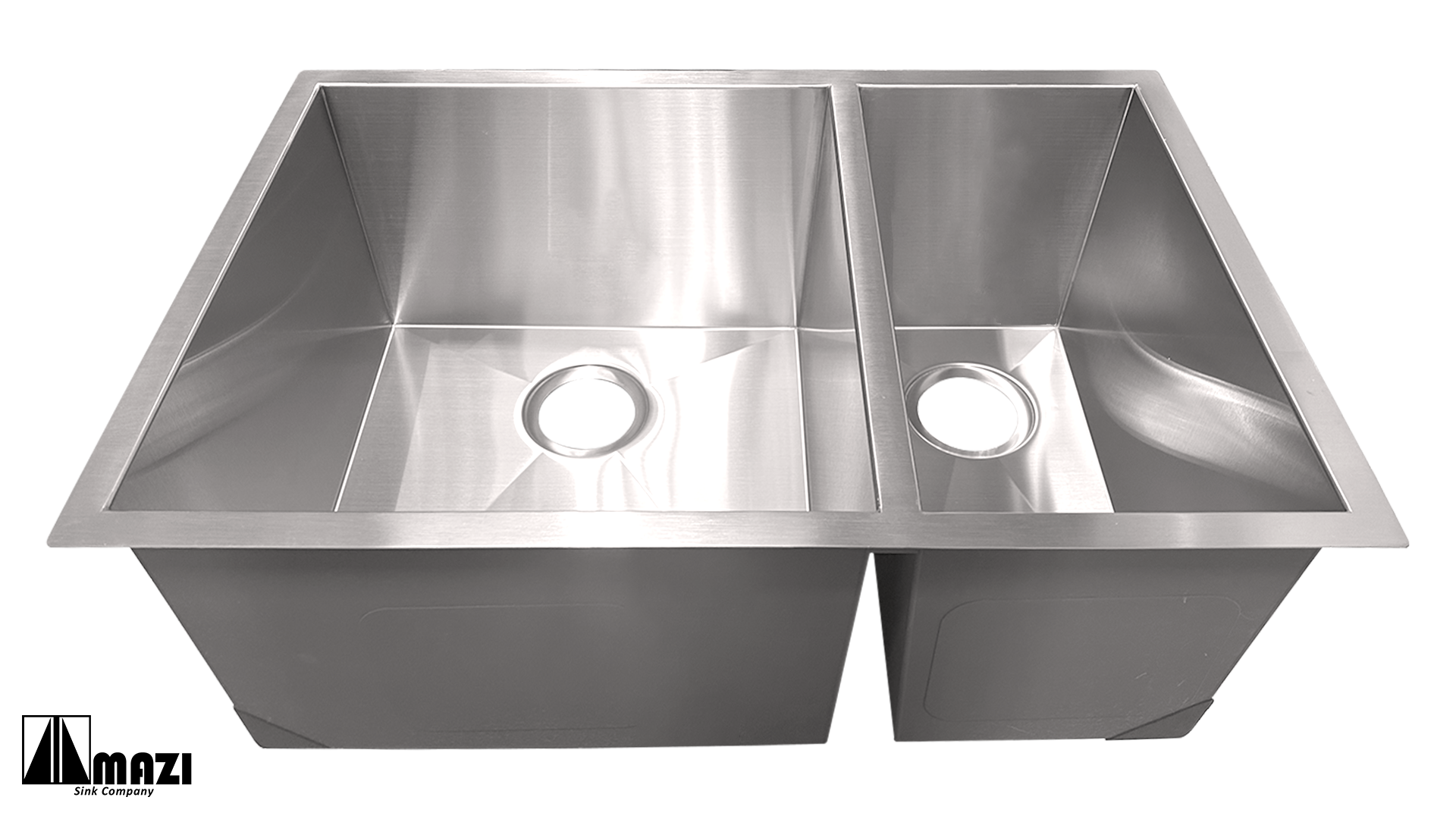 Premium Stainless Steel Handmade Kitchen Sink HBO2920L - Durable 16 Gauge Undermount Sink for Modern Kitchens | Perfect for Cooking, Washing Dishes & Food Prep