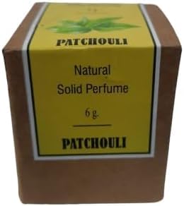 RSGM Natura Patchouli Solid Perfume in Wooden Jar - 6g Unisex Fragrance for Men & Women | Travel-Friendly, Long-Lasting Scent for Daily Wear & Special Occasions