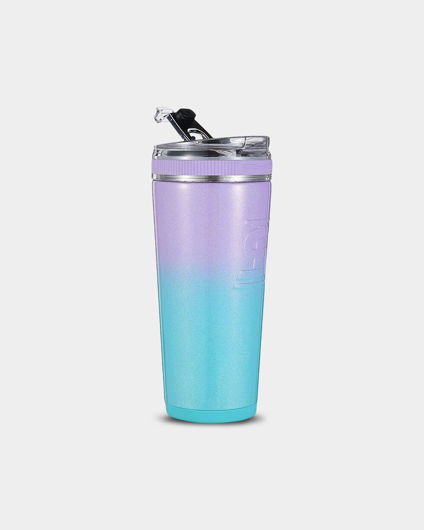 Insulated Ice Shaker Flex Bottle - Leakproof Stainless Steel Protein Shaker Cup for Gym, Workout & Travel - Keeps Drinks Cold for 24 Hours