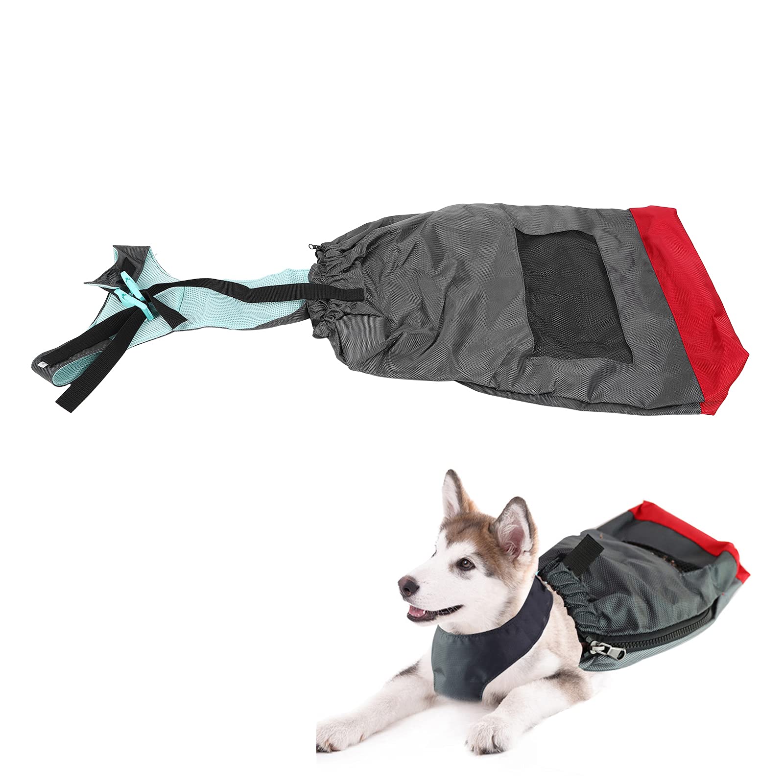 Breathable Walking Drag Bag for Disabled Pets - XS Size for Dogs & Cats