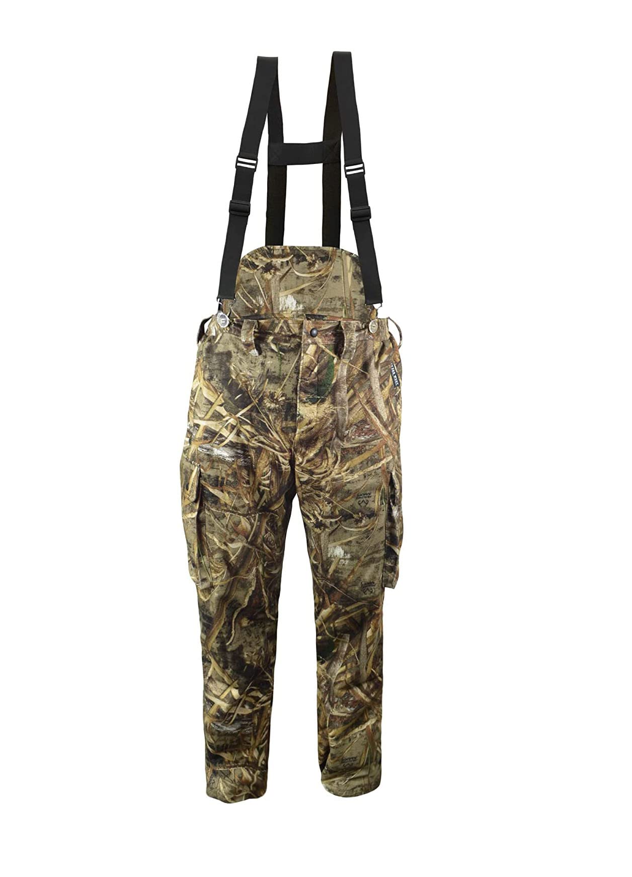 Rivers West Men's Waterproof Windproof Breathable Hunting Bibs - Midweight Big Game Hunting Pants for Cold Weather & Outdoor Adventures