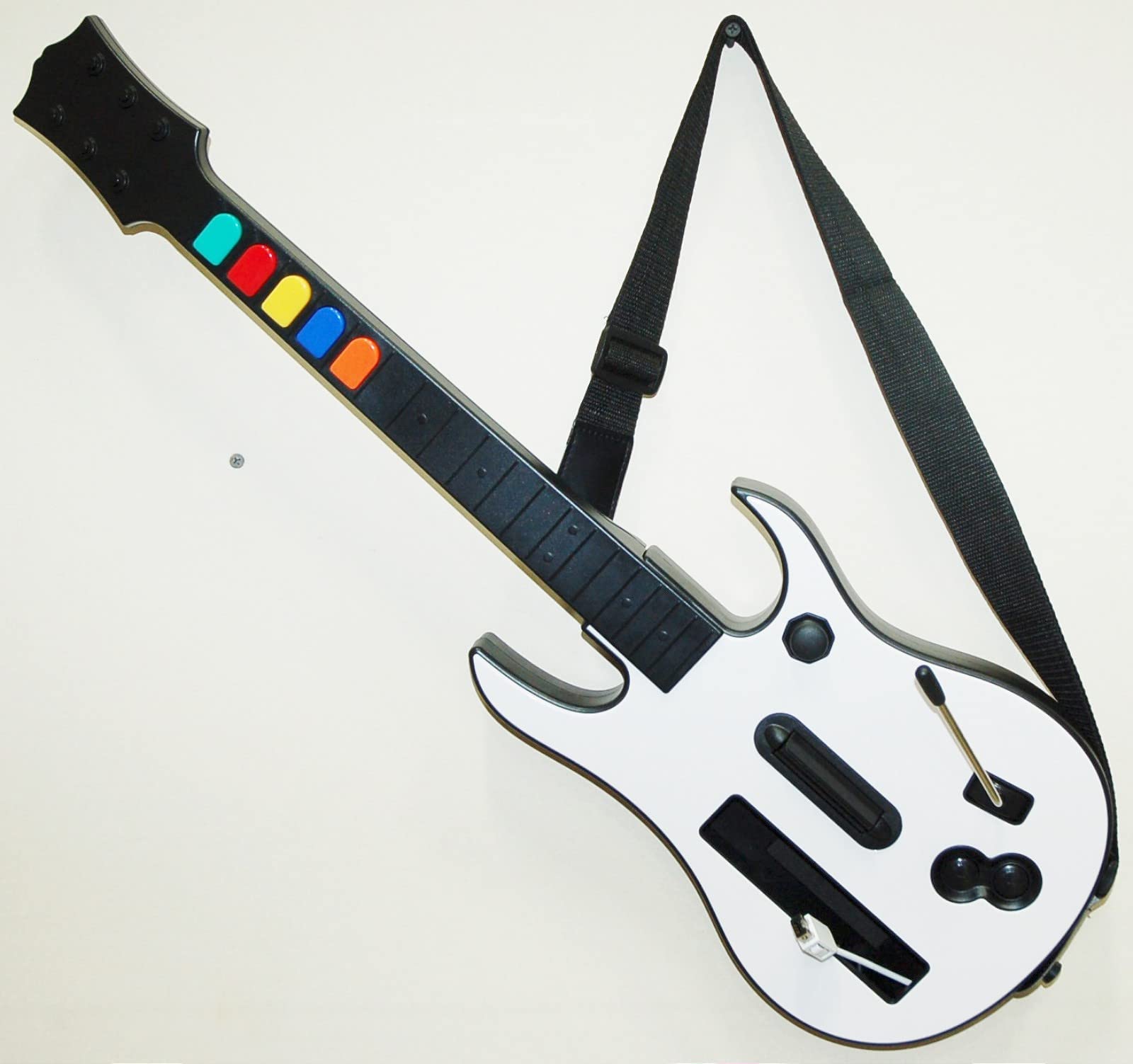Nintendo Wii Guitar Hero Aerosmith Bundle with Wireless Guitar Controller - Renewed - Rock Out to Classic Hits | Perfect for Game Nights & Music Parties