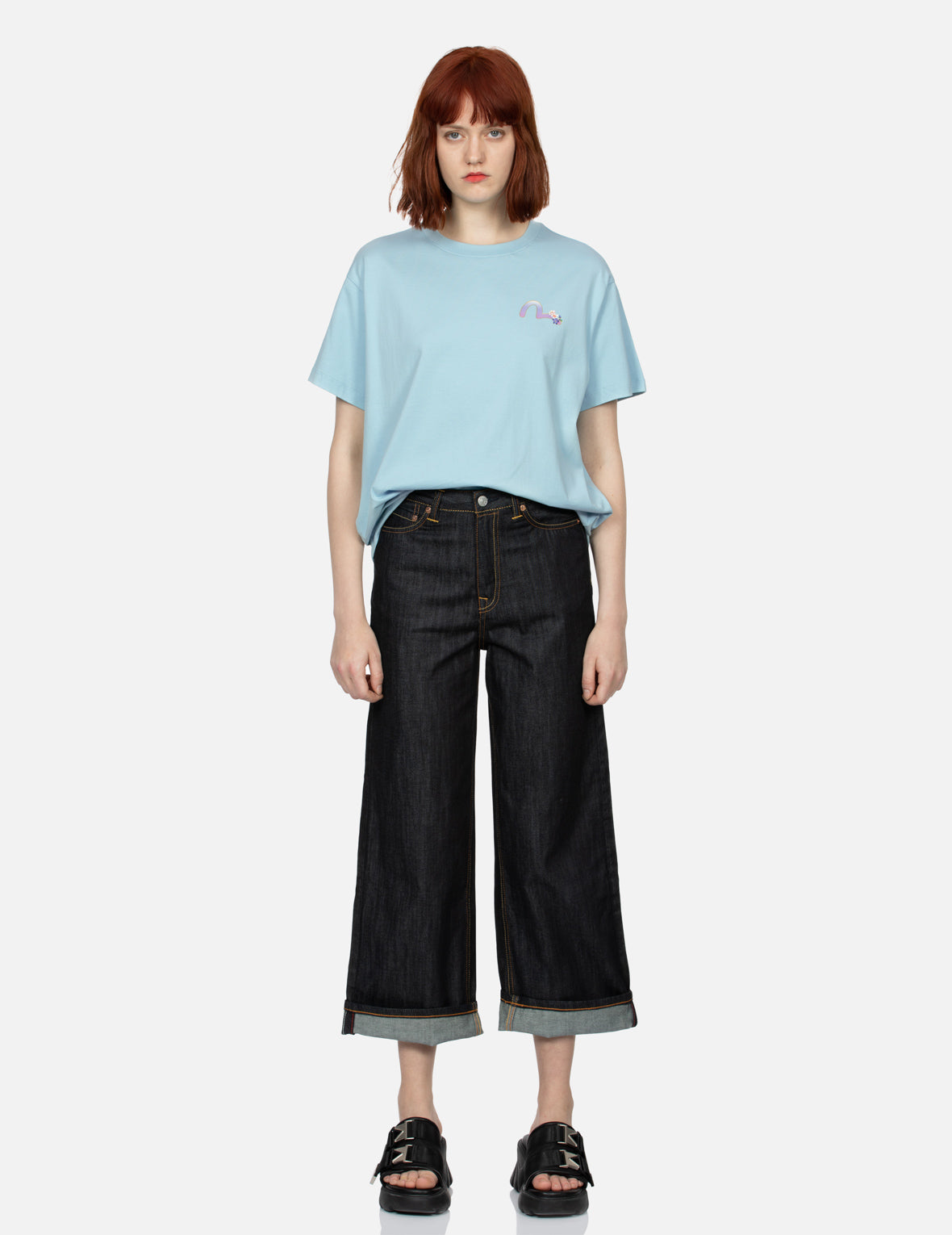 Stylish Cranes and Wisteria Print Men's T-Shirt - Trendy Japanese Inspired Casual Tee for Streetwear & Everyday Outfits