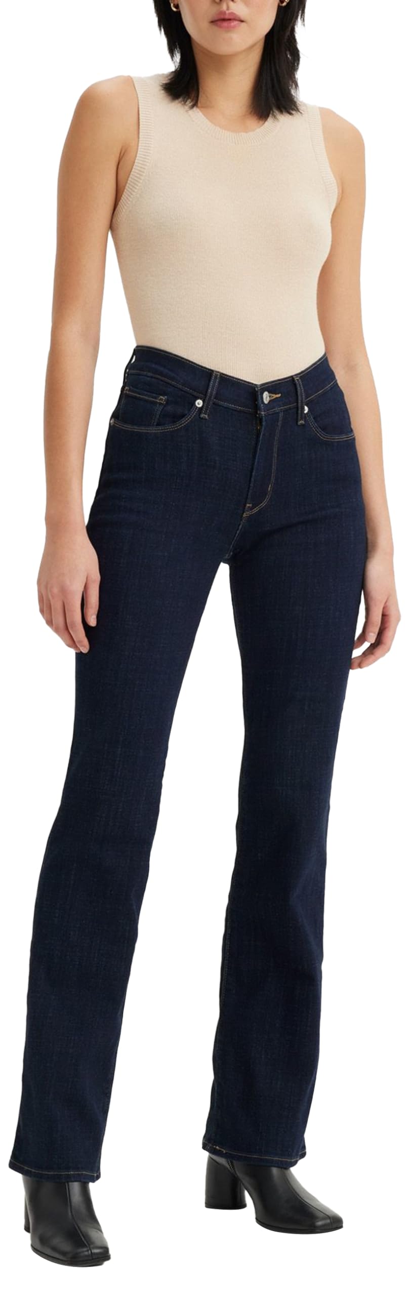 Levi's Women's Classic Bootcut Jeans - Comfortable Stretch Denim Pants for Casual Wear & Everyday Outfits