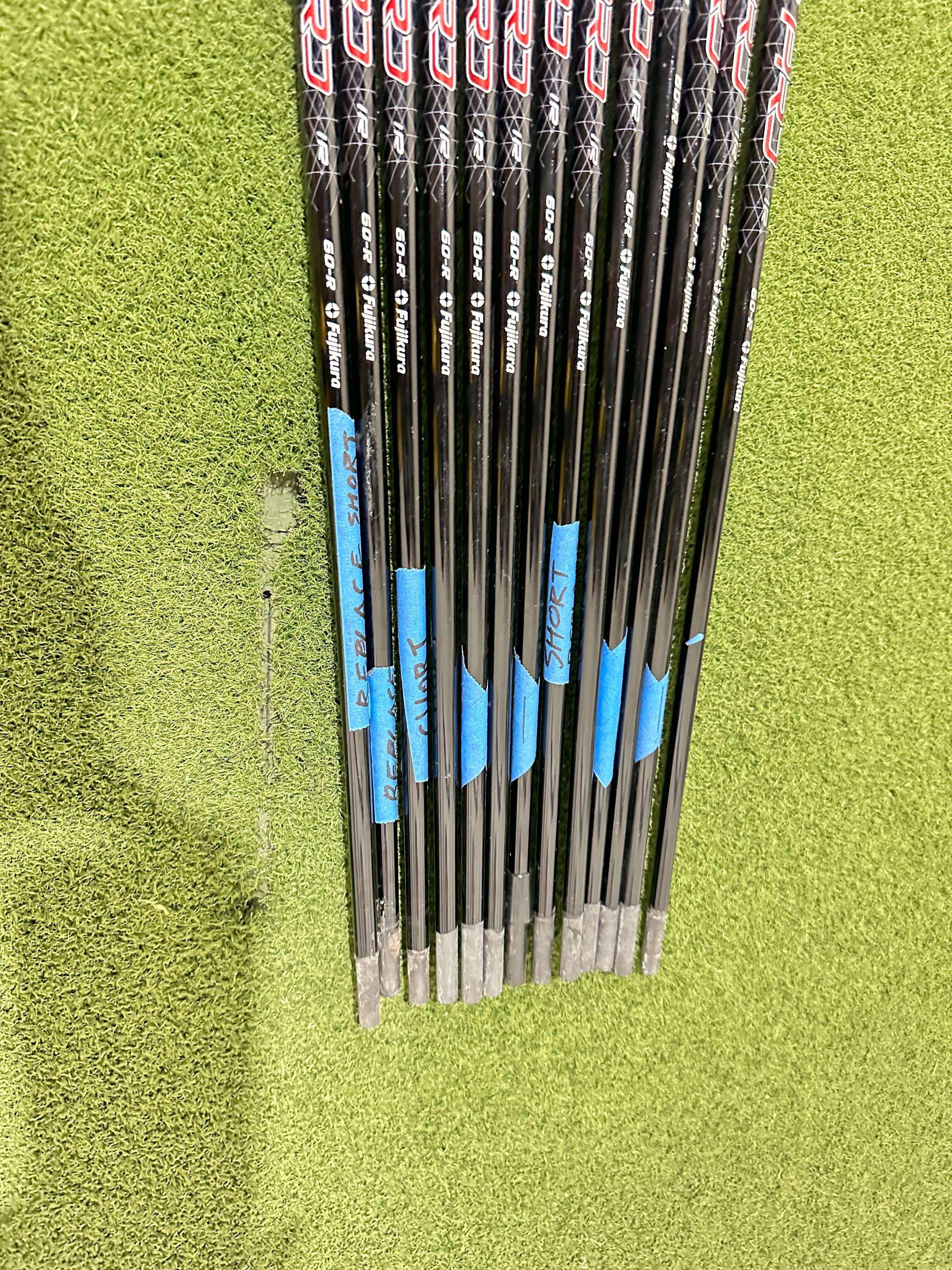 13 Premium Golf Shafts Set - Various Lengths, Flexes & Top Brands for Drivers, Irons & Woods | Perfect for Golf Club Repair & Custom Upgrades
