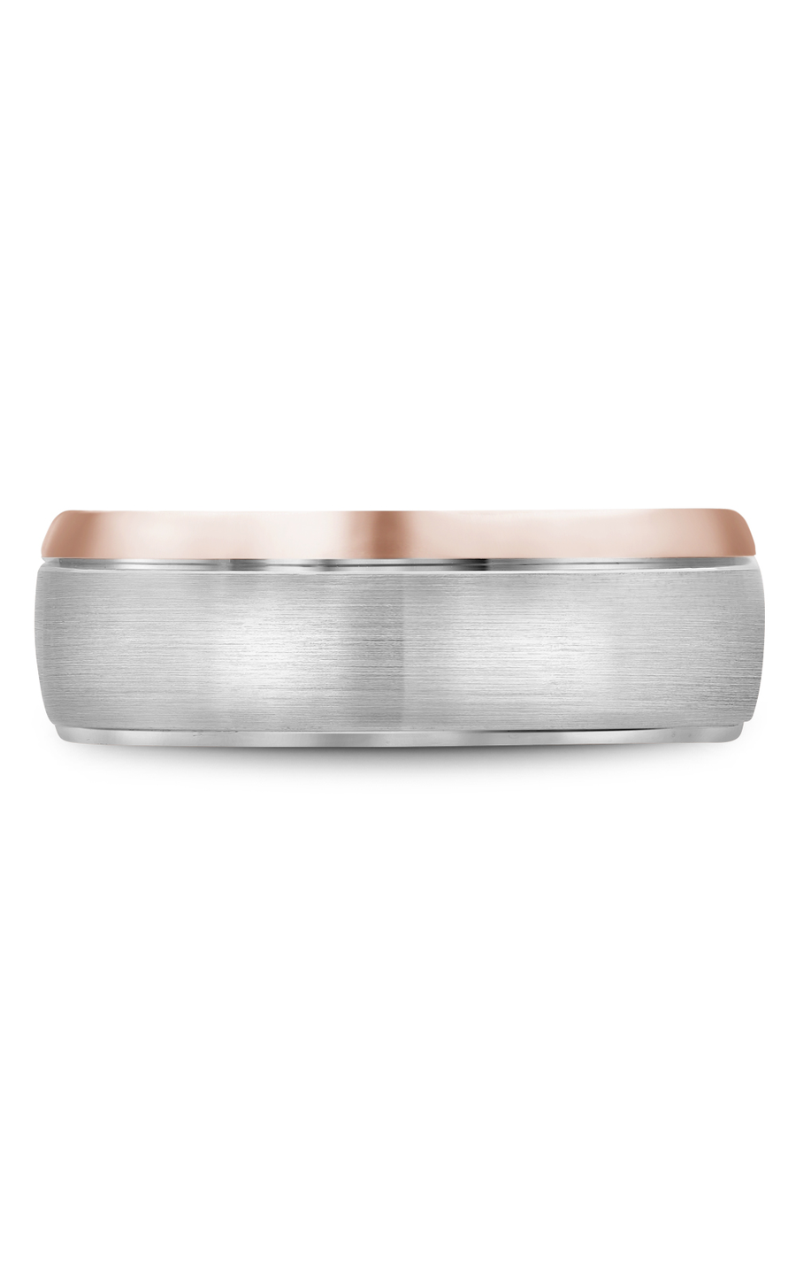 Bleu Royale Men's Wedding Band RYL 006WR75 - 14K White Gold Ring for Grooms & Engagement - Perfect for Weddings, Anniversaries & Special Occasions