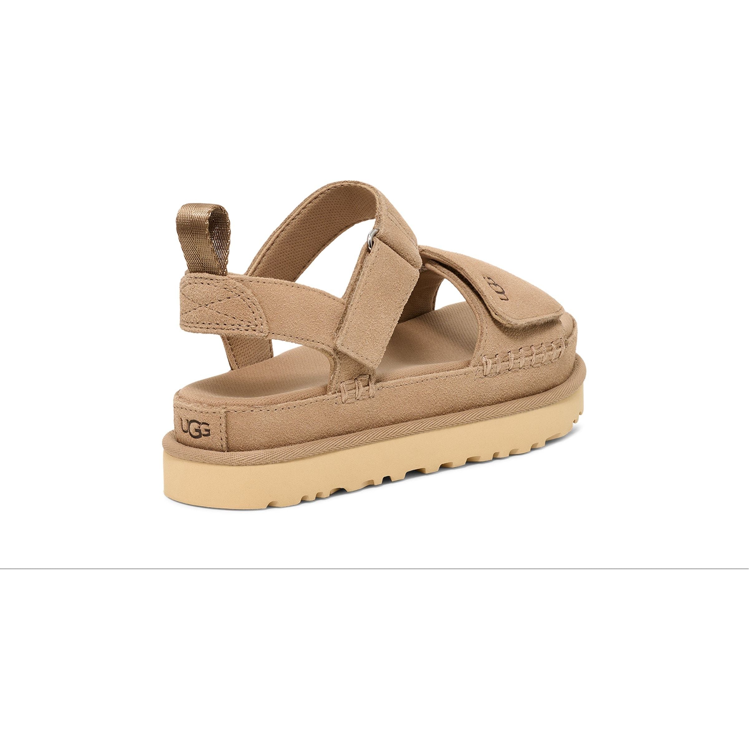 UGG Women's Goldenstar Comfort Slide Sandals - Soft Suede & Cushioned Footbed for Summer, Beach, and Casual Wear