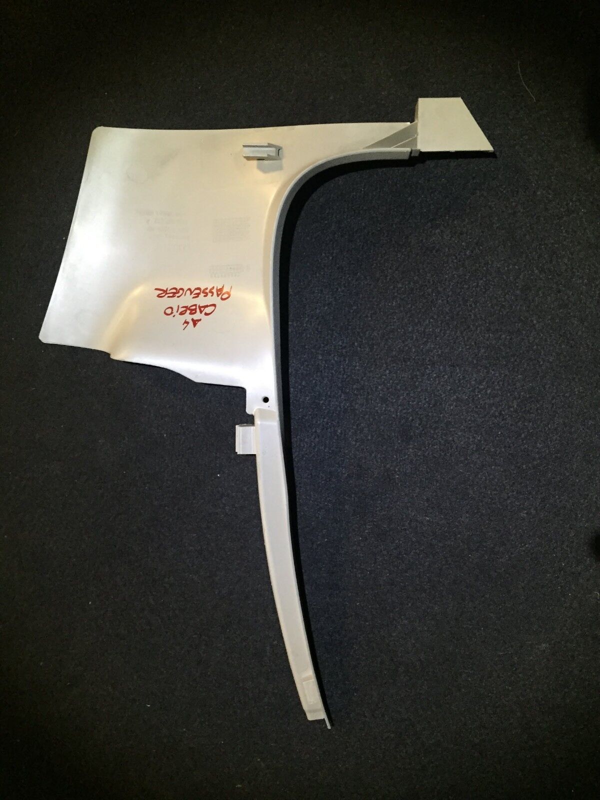 04 05 06 Audi A4 B6 Cabriolet 3.0 Front Passenger Side Scuff Kick Panel OEM Replacement Part - Perfect for Interior Protection & Car Restoration Projects