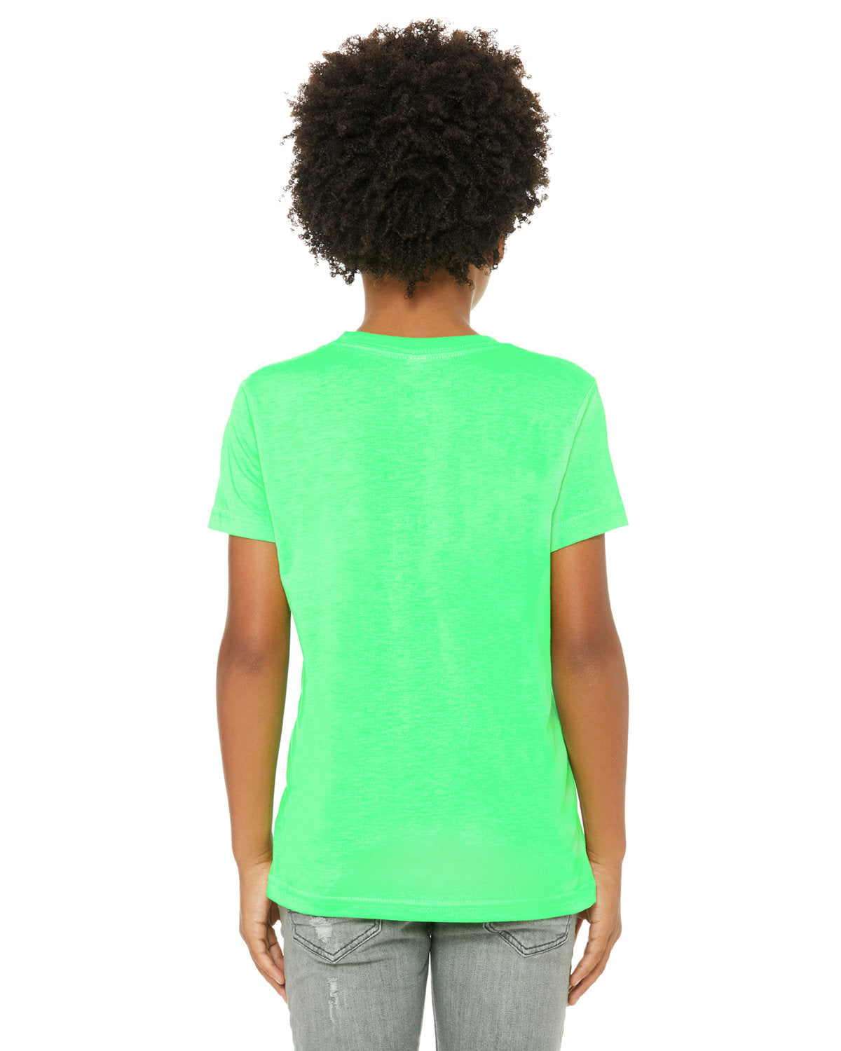 Bella + Canvas 3001Y Youth Jersey Short Sleeve T-Shirt - Soft Cotton Tee for Kids & Teens - Perfect for School, Sports & Everyday Wear