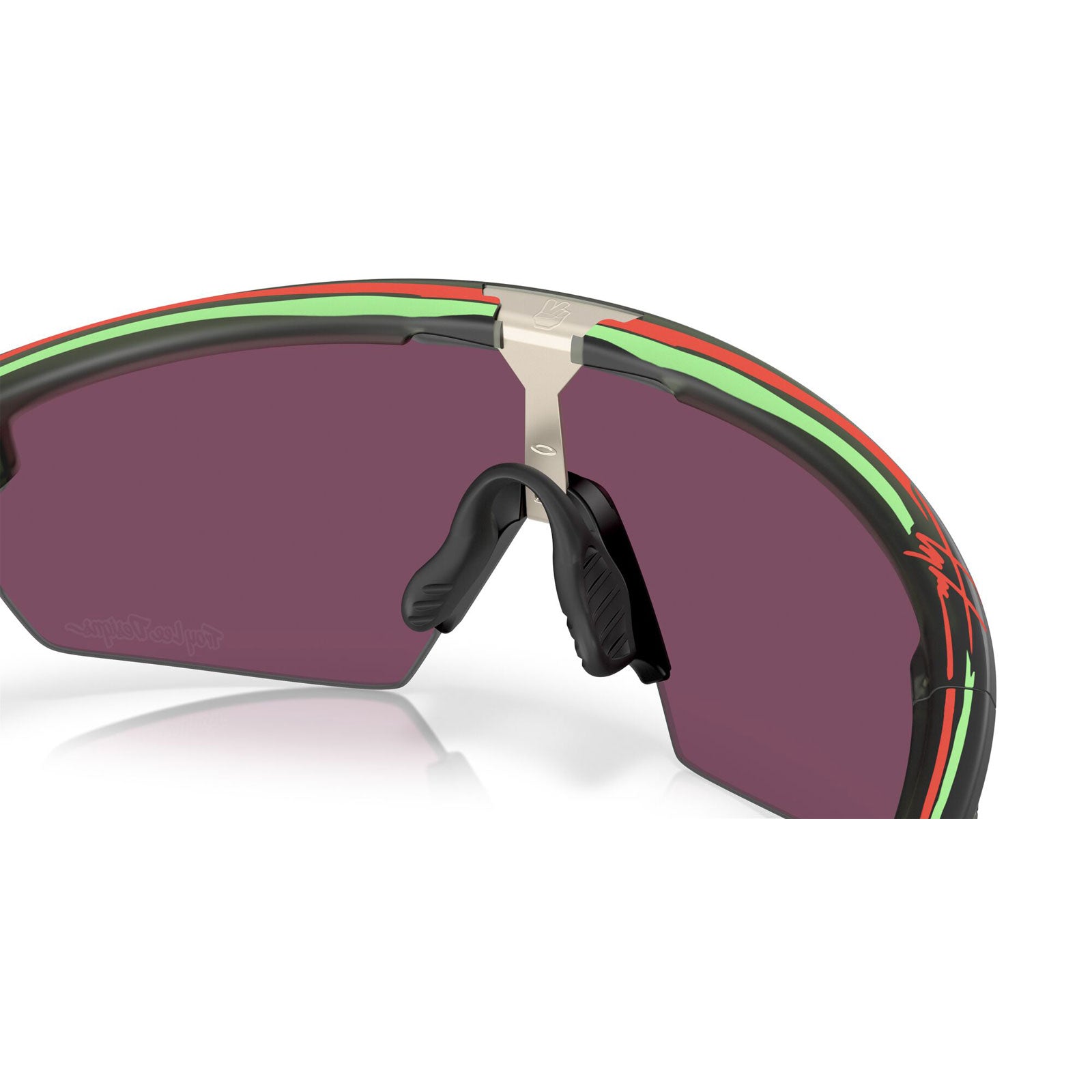 Oakley Sphaera Sunglasses TLD Matte Olive Ink - Polarized Sports Sunglasses for Running, Cycling & Outdoor Activities