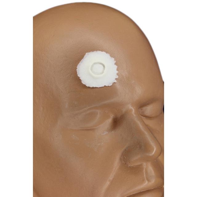 Realistic Bullet Hole Foam Latex Prosthetic for Special Effects & Halloween Costumes - Perfect for SFX Makeup, Cosplay, and Horror Movie Props