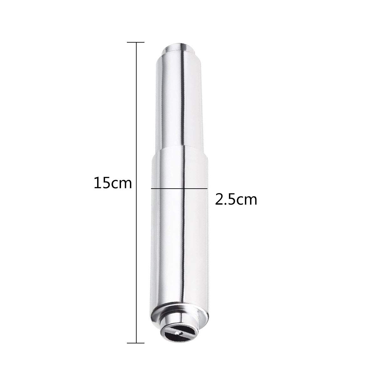2-Pack Roller Toilet Paper Holder - Wall Mounted Bathroom Tissue Dispenser for Home, Office & RV Use