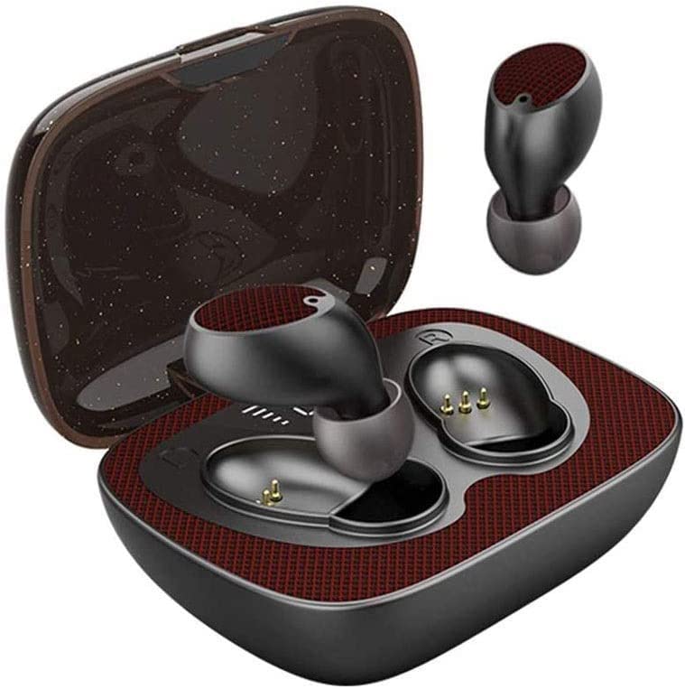 Corsehild Waterproof Wireless Earbuds Bluetooth 5.0 - 156H Playtime Hi-Fi Stereo Sound, IPX7 Waterproof in-Ear Headphones with Mic & LCD Display - 2200mAh Charging Case | Perfect for Gym, Running, Swimming & Outdoor Sports
