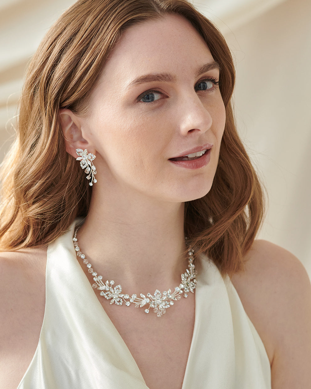 Elegant Melrose Jewelry Set for Women - Necklace, Earrings & Bracelet Gift Set - Perfect for Weddings, Parties & Special Occasions