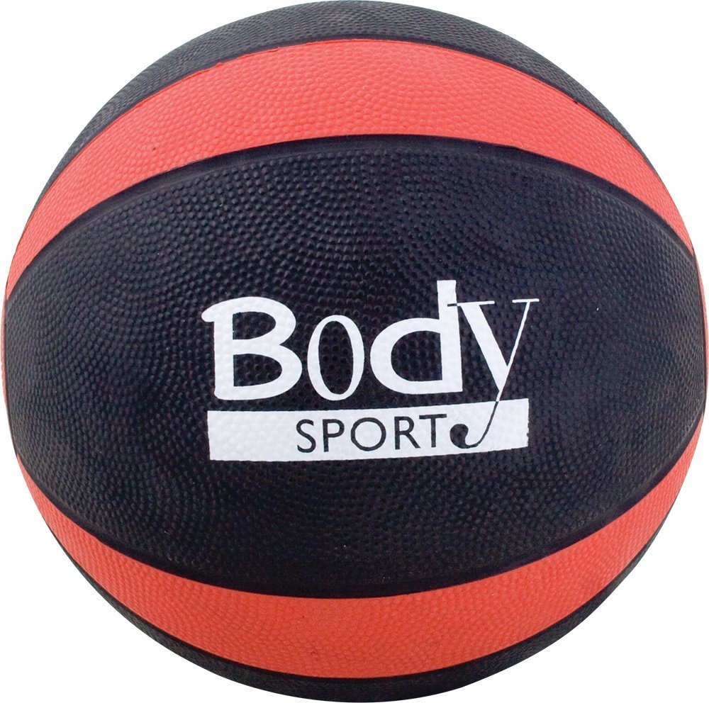 Body Sport 10lb Medicine Ball for Strength Training, CrossFit, and Home Workouts - Perfect for Gym, Fitness, and Rehabilitation Exercises