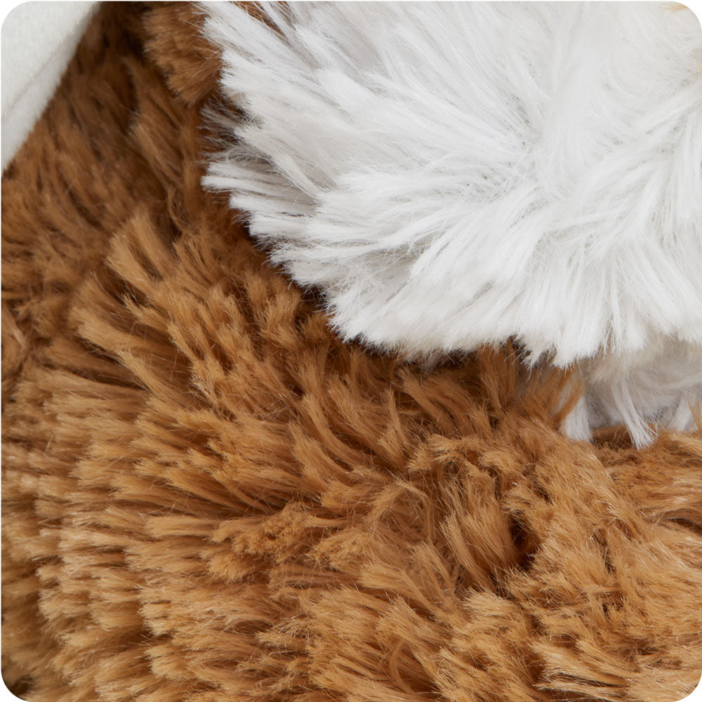 Brown Bunny Warmies - Soft Plush Microwaveable Heating Pad for Kids & Adults - Perfect for Relaxation, Stress Relief & Cold Weather Comfort