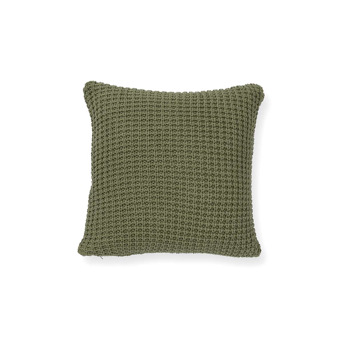 Brennan Knit Cushion Cover - Soft Khaki Pillow Case for Sofa, Bed, Living Room Decor - Cozy Home Accessories