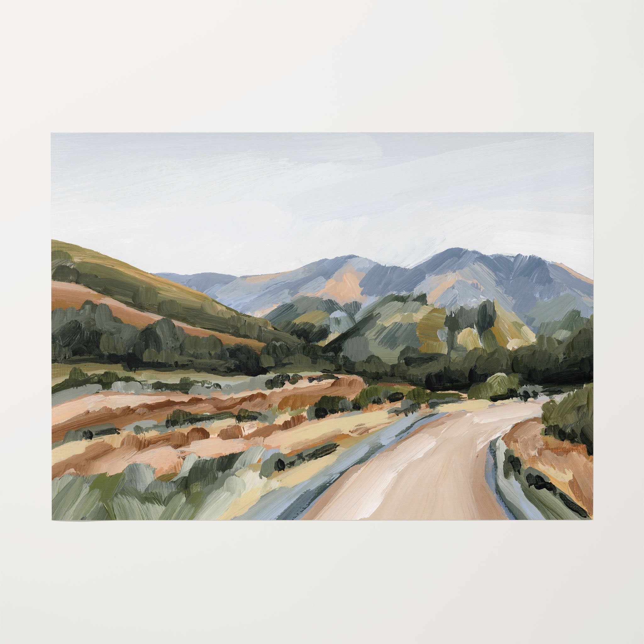 Huron Peak Art Print - Stunning Mountain Landscape Wall Decor for Living Room, Bedroom & Office - Perfect Gift for Nature Lovers