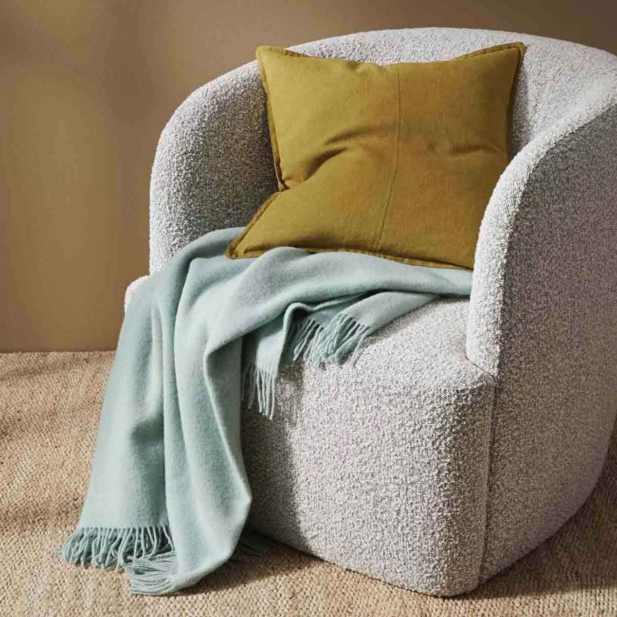 Como Square Cushion - Soft Decorative Throw Pillow for Sofa, Bed, Chair - Perfect for Living Room, Bedroom & Outdoor Decor