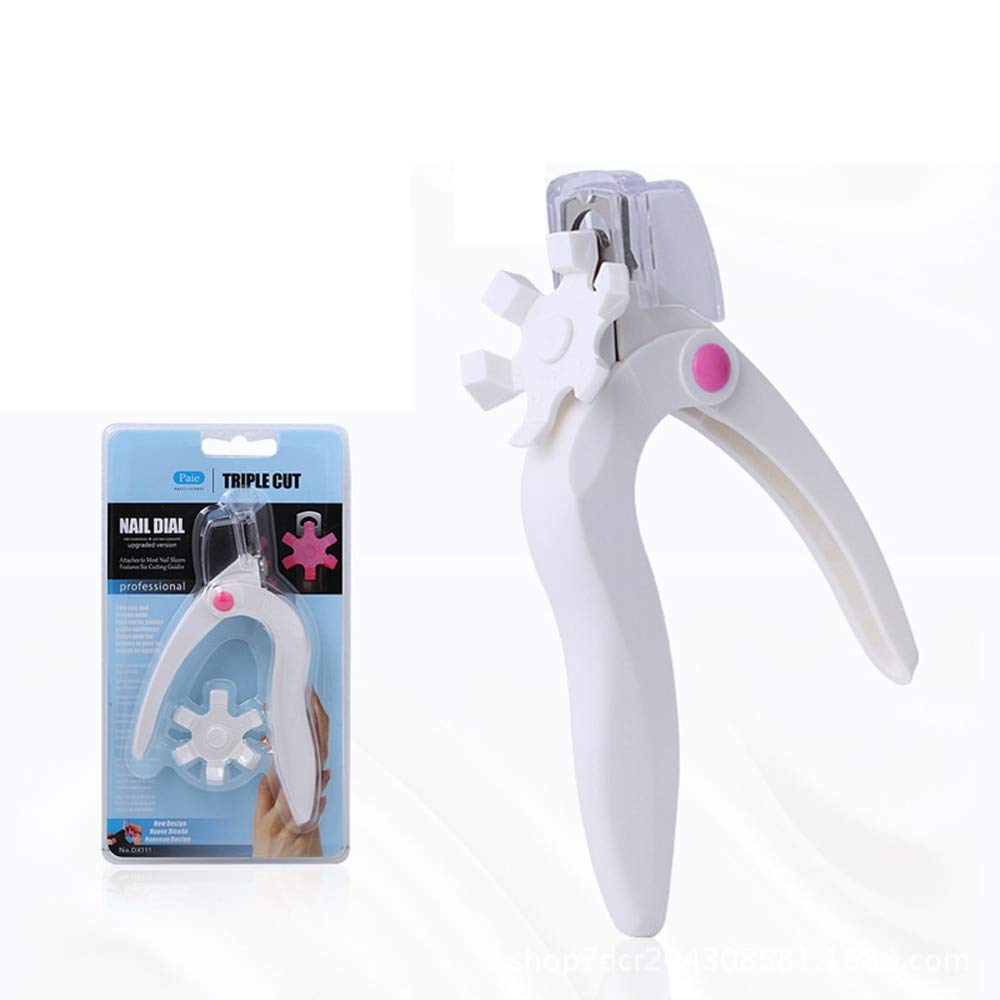 Professional Nail Clipper Set - 3-in-1 Manicure Tool for False Nails, French Tips & Edge Trimming | Nail Art Scissors & Cutter for Salon & Home Use | Perfect for DIY Manicures & Pedicures