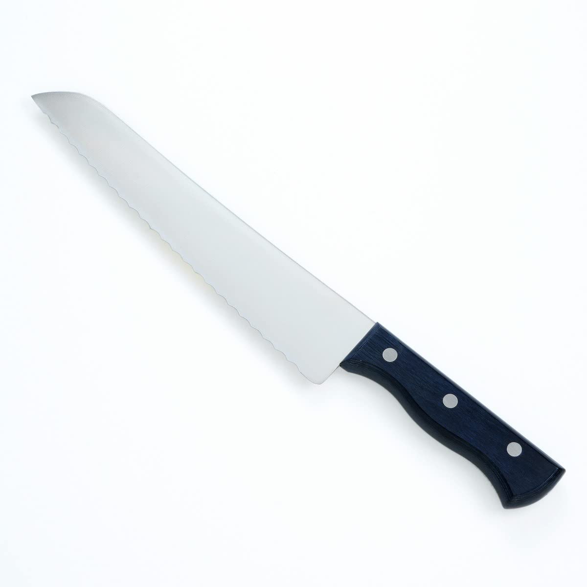 Premium Japanese Stainless Steel Bread Knife - TSUBO YOSHIKANE Reito Bocho Frozen Food & Kitchen Knife - Perfect for Slicing Bread, Cakes & Frozen Foods - Made in Japan