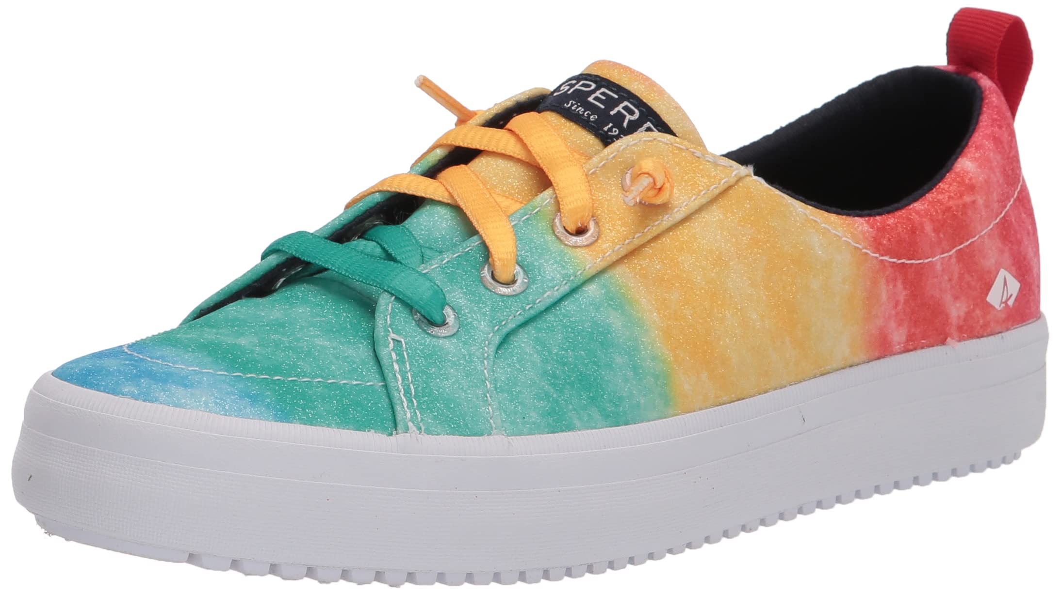 Sperry Kids' Crest Vibe Sneakers - Water-Resistant Boat Shoes for Boys & Girls - Comfortable Non-Slip Casual Shoes for School, Play & Outdoor Activities
