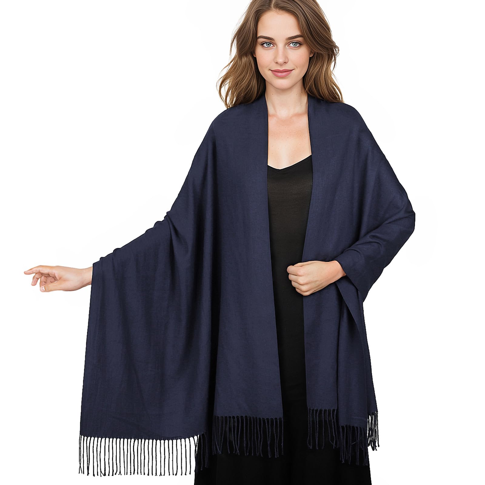 Luxury Pashmina Shawl for Women - Soft Large Winter Scarf Wrap, Elegant Evening Shawl for Dresses & Wedding Accessories - Perfect for Formal Events, Date Nights & Special Occasions