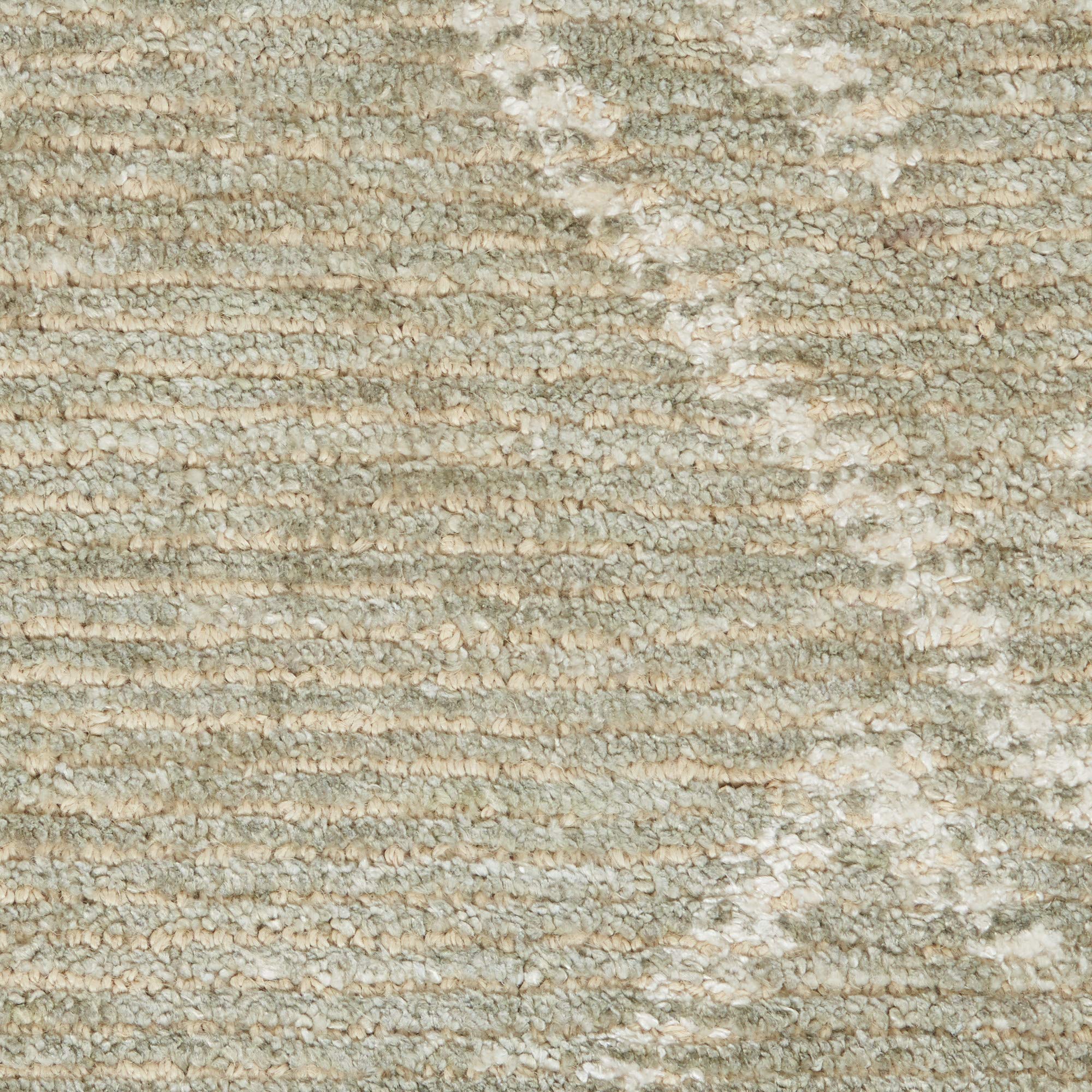 Nourison Venosa Modern Green Ivory 2'3