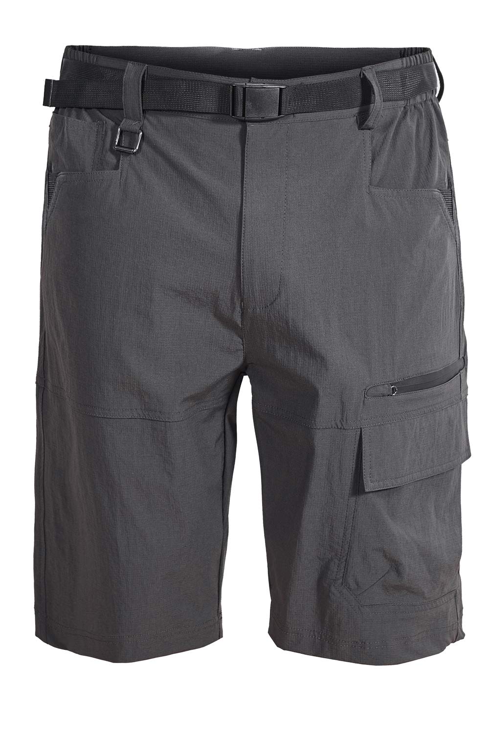 Men's Quick-Dry Elastic Shorts - Water Resistant, Durable & Plus Size - Perfect for Running, Gym Workouts & Outdoor Activities