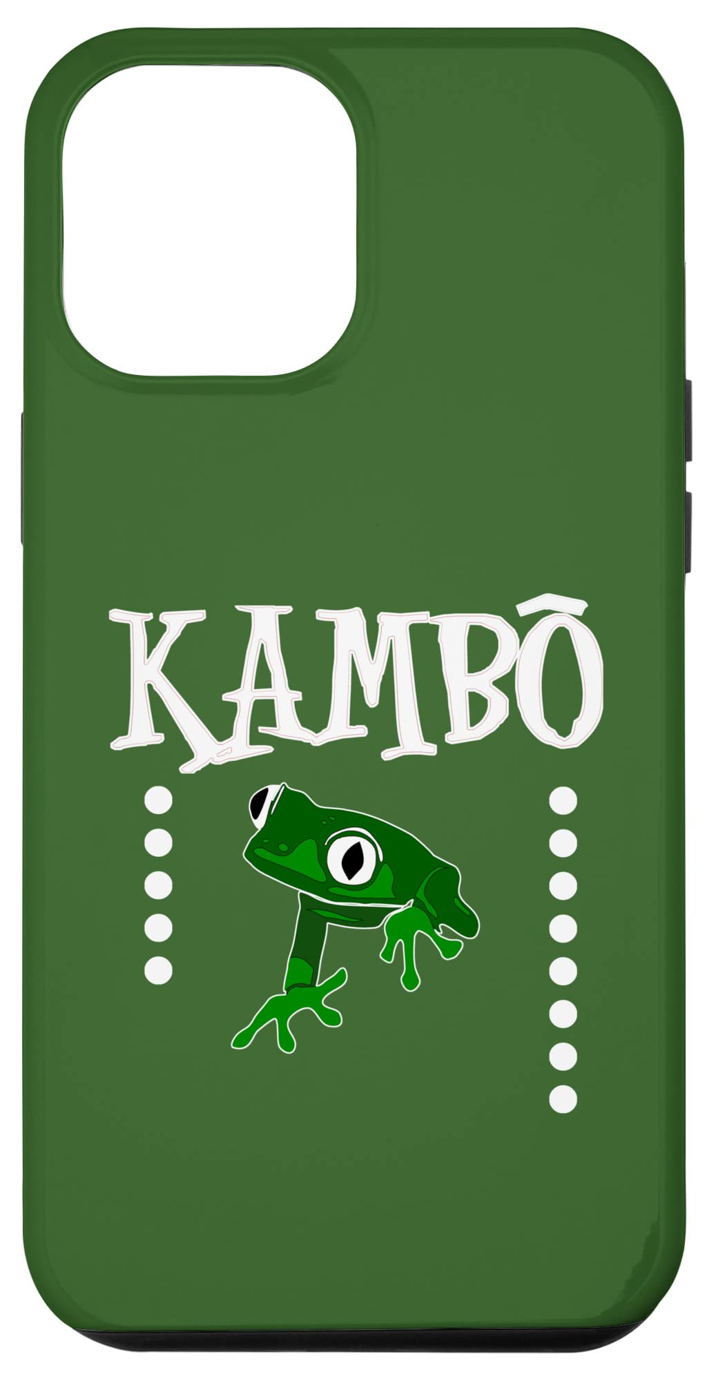 iPhone 12 Pro Max Case - Kambo Phyllomedusa Bicolor Frog Inspired Design - Slim Protective Phone Cover for Men & Women - Perfect for Outdoor Adventures, Yoga Retreats & Spiritual Cleansing Rituals