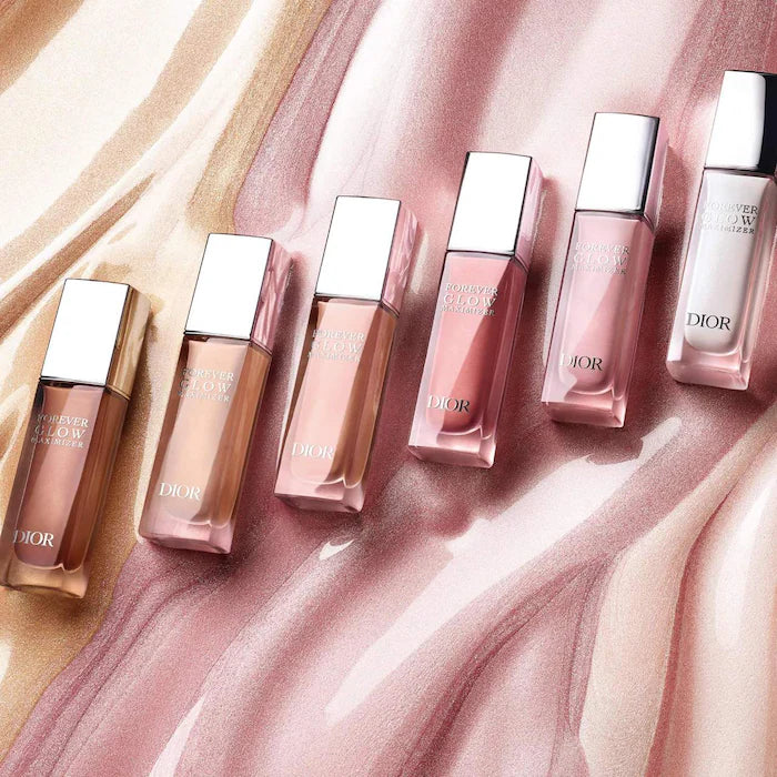 Dior Forever Glow Maximizer Longwear Liquid Highlighter - Illuminating Makeup for Face & Body, Perfect for Day & Night Glam Looks