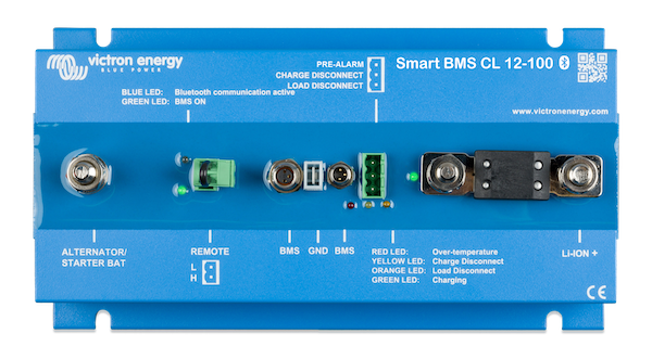 Smart BMS CL 12 100 - 12V 100A Lithium Battery Management System for Solar Energy, RV, Marine & Off-Grid Power - Perfect for Home Backup & Outdoor Adventures