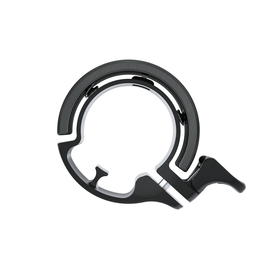 Knog Oi Classic Bike Bell - Durable & Loud Bicycle Bell for Urban Commuters, Mountain Bikes & Kids Bikes - Perfect for Safety & Style on Road or Trail Rides