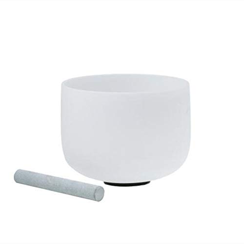 10 Inch 432Hz Crystal Singing Bowl - D Note Sacral Chakra Sound Healing Bowl with Carrying Case for Yoga, Meditation & Sound Therapy | Perfect for Relaxation, Stress Relief & Energy Balancing