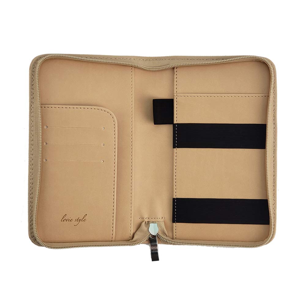 RFID Blocking Phone Charging Passport Holder & Travel Wallet - Removable Power Bank for Money, Cards, Phone & Travel Documents - Universal Phone Compatibility - Perfect for Airports, Business Trips & International Travel
