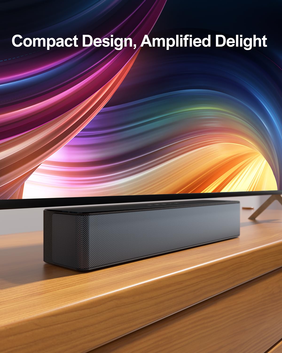 ULTIMEA 5.1 Virtual Surround Sound Bar with 320W Wireless Subwoofer, Adjustable Surround Speakers for Smart TV, Home Theater Sound System, Perfect for Living Room and Movie Nights